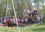 Областной детский фольклорный праздник «Хохловские игрища» в поселке Хохлово Кадуйского района