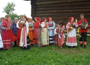 Фольклорный ансамбль «Волюшка» на областном фольклорном празднике «Живая старина» в д. Пожарище